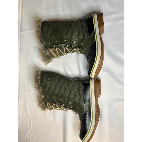 Sorel Tofino Il Boot Women’s Size 6.5 Peatmoss Green Black NWOT - Picture 5 of 10